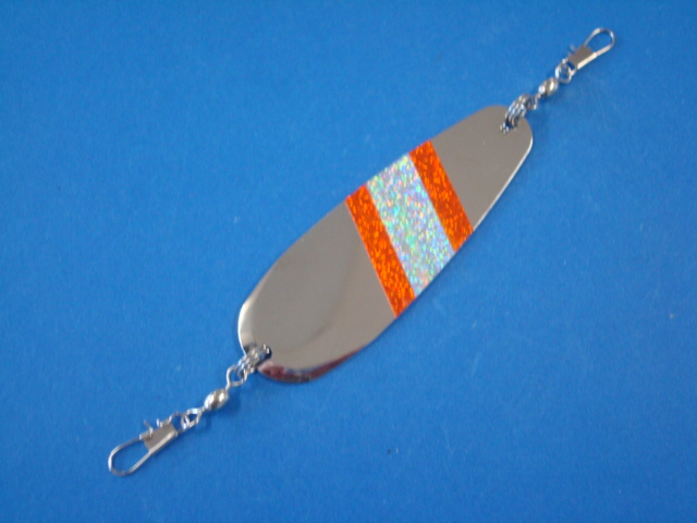 Picture of Silver and Orange Prism #1173