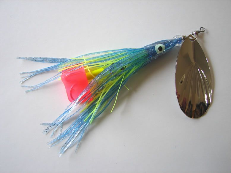 Picture of Light Blue Ice with Fluorescent Yellow Skirt #280