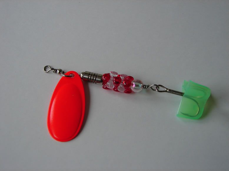 Picture of Fluorescent Red with Red Clear #434